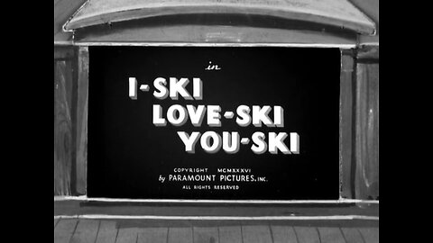 Popeye The Sailor - I-Ski Love-Ski You-Ski (1936)