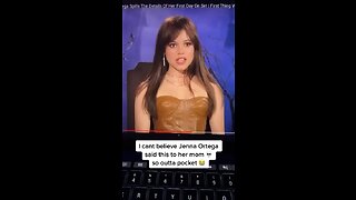 Jenna Ortega said this to her mom 😳😱 #Rumbl