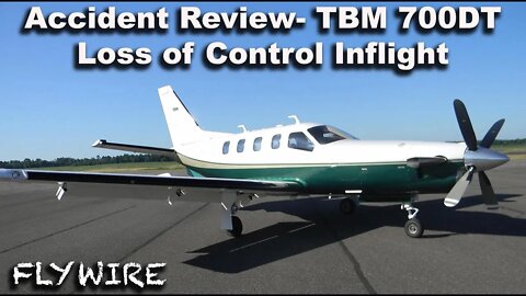 Accident Review TBM 700DT Airplanes typically don't fall out of the sky!