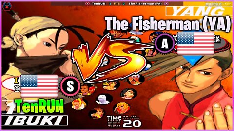 Street Fighter III: 3rd Strike (TenRUN Vs. The Fisherman (YA)) [U.S.A Vs. U.S.A]