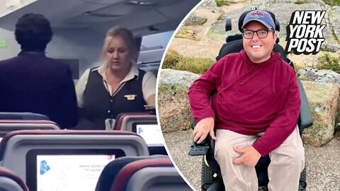Delta flight attendant tells wheelchair passenger that TSA will make him get off plane 'with their guns'