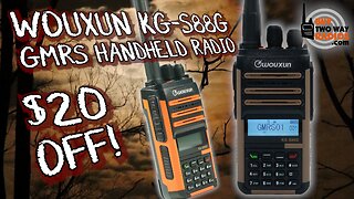 Halloween Special - Get $20 Off the Wouxun KG-S88G GMRS Radio!