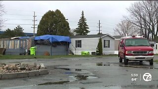 Strong storms cause damage in Sterling Heights