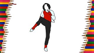 Desenho Dançante de Michael Jackson | BreakDance | Desenhos Irados Nº 02 | 2021