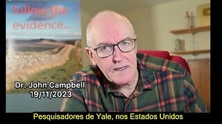 Nova síndrome pós-vacina revelada pelo Dr. John Campbell, citando estudo da Universidade de Yale.