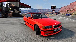 BeamNG BMW E36 Thrustmaster Gameplay