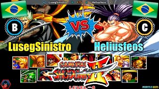 Samurai Shodown II (LusegSinistro Vs. Heliusfeos) [Brazil Vs. Brazil]