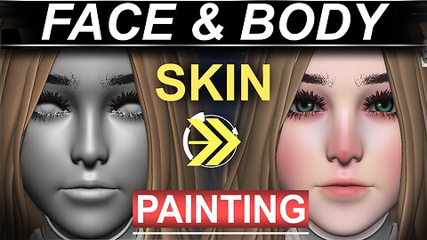 Raw Body & Face Stylized Texture Painting (NSFW)