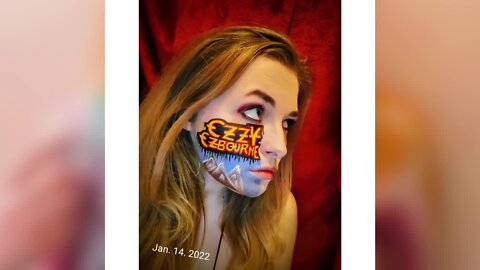 Lansing body artist shares pieces of herself with 365 day face paint project
