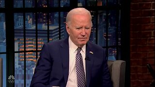 Biden Gets Confused During Seth Meyers Interview Talking About His ‘2020 Agenda’