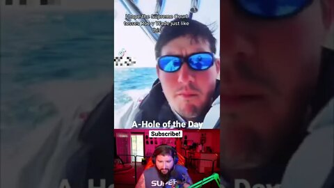 A-Hole dumps trash in ocean for tiktok views