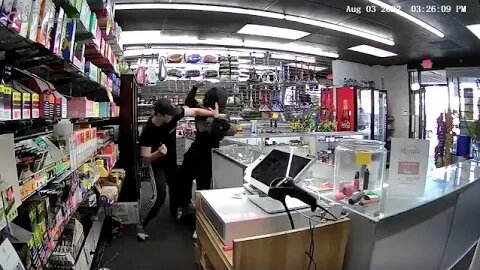 Smoke Shop Clerk Stabs 1 of 3 Robbers with a Knife Multiple Times in Las Vegas