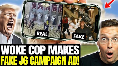 Fraud Celeb Cop Announces Political Run Using FAKE January 6th Footage | Gets DESTROYED By Internet