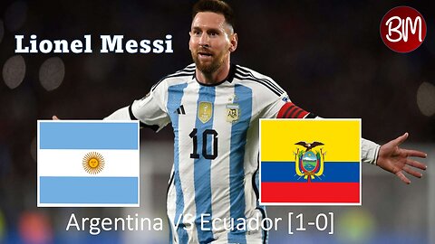 Argentina VS Ecuador [1-0] RESUMEN, HIGHLIGHTS & GOLES