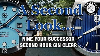 A Second Look... Nine Four Successor & Second Hour Gin Clear Diver