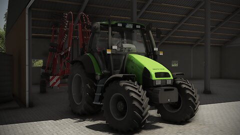 Farming Simulator Deutz Fahr Agrotron 105 & Kuhn GA 9531 |Ostseeküste | Engine Sound