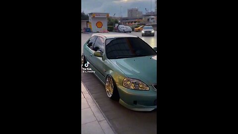 Honda civic ek hatch with air suspension