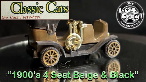 “1900’s 4 Seat Beige & Black”- Model by Classic Cars