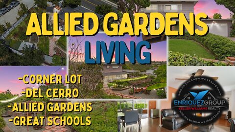 Allied Gardens Living! DelCerro Living! Corner Lot #Home #SanDiego #Kw #SanDiego