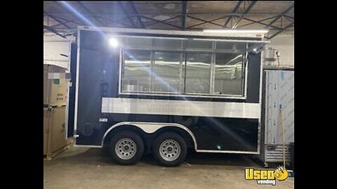 2021 14' Food Concession Trailer | Mobile Street Food Vending Unit for Sale in Florida