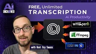 AI Productivity - Free, Unlimited Transcription using AI