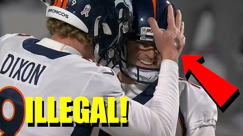 Broncos Caught Cheating on Final Field Goal?