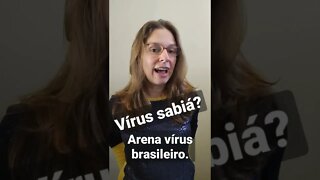 O vírus Sabiá é um Arena vírus brasileiro, tem alta letalidade! 😱 #shorts