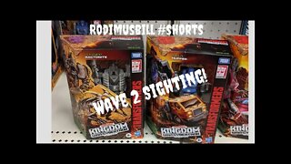 Kingdom Deluxe RACTONITE & HUFFER Transformers WFC (Wave 2) *Rodimusbill New Toy Sighting* #shorts