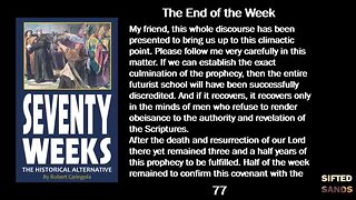 (Chapter 14) Seventy Weeks: The Historical Alternative By Robert Caringola