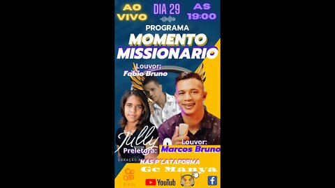 MOMENTO MISSIONÁRIO