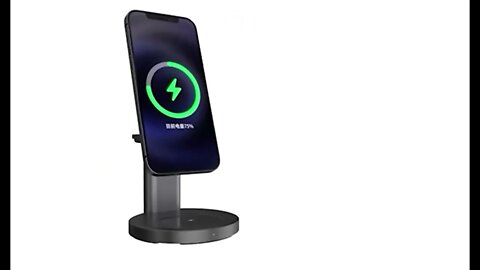 Magnetic Wireless Charging Station 3-in-1 Fast Wireles Charging Station for Max Mini AirPods iWatch