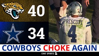 COWBOYS CHOKE! Cowboys News & Rumors After OT Loss vs. Jags