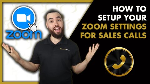 Optimized Zoom Settings For You & Your Sales Teams [COPY & PASTE] Josh Pocock | ExecutiveStride.com