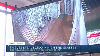 Owner of high-end eyeglasses store in downtown Buffalo says thefts on the rise