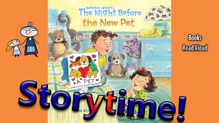 THE NIGHT BEFORE THE NEW PET Read Aloud ~ StoryTime ~ Bedtime Stories