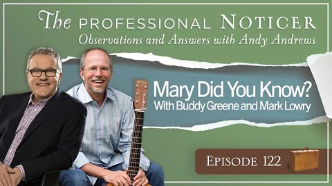 Mary Did You Know? With Buddy Greene and Mark Lowry