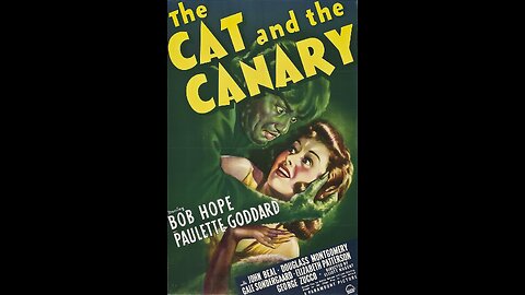 The Cat and the Canary (1939) | classic American horror-comedy film directed by Elliott Nugent