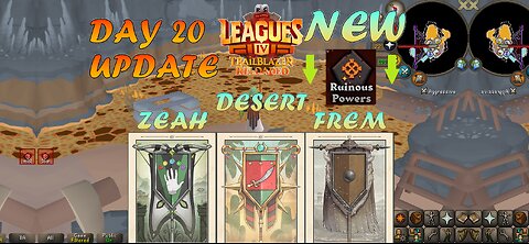 #League 4 Change of 💞 3rd Area Fremennik & 6th Relic Ruinous Powers 🔓 #OSRS #Gameplay #Part4 #Day20