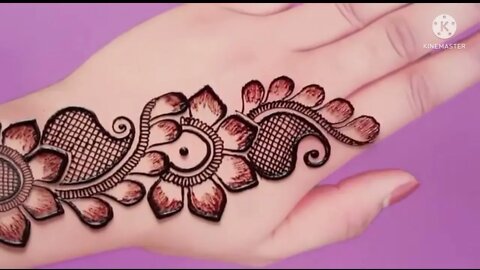 Simple Mehendi design | New mehndi design