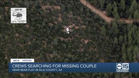 Crews search for missing couple in Bear Flat