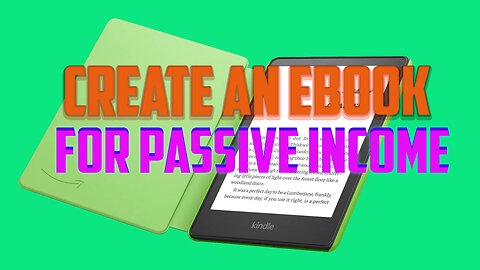How to Write an eBook using ChatGPT to Build Passive Income - Step-by-Step Guide