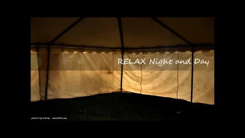 9 STUNDEN REGEN auf einem Zelt I Klangtherapie I Entspannen Sie sich Tag und Nacht