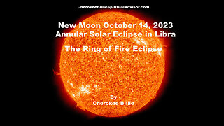 New Moon October 14, 2023 Annular Solar Eclipse in Libra