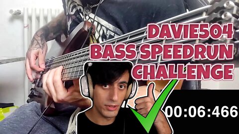 Davie504 #BassSpeedRun Challenge | 9.40s | Dann Arisi