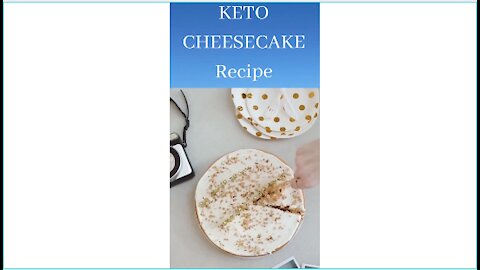 Low Carb keto cheesecake recipe #keto #shorts
