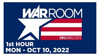 WAR ROOM [1 of 3] Monday 10/10/22 • News, Reports & Analysis • Infowars