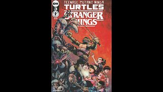 Teenage Mutant Ninja Turtles X Stranger Things -- Issue 3 (2023, IDW/Dark Horse) Review