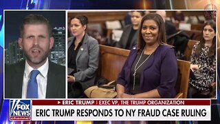 Eric Trump Reveals What He Witnessed Inside President Trump's New York "Fraud" Trial: "EVIL"
