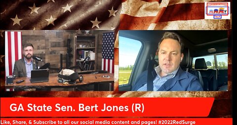 Episode #9: GA State Senator Burt Jones calls in from the road
