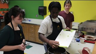 New cooking challenge between high school seniors and firefighters